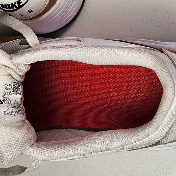 Nike Air Max 90 SC Womens Size 9.5 (CW4554-107) White/Metallic Gold/Silver - Picture 8 of 11